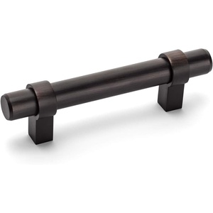 image:imageCosmas 5 Pack 1613ORB Oil Rubbed Bronze Bar Cabinet Pull  3 76mm Hole Centers Solid Steel EuroStyle Handle Includes Mounting Screws25